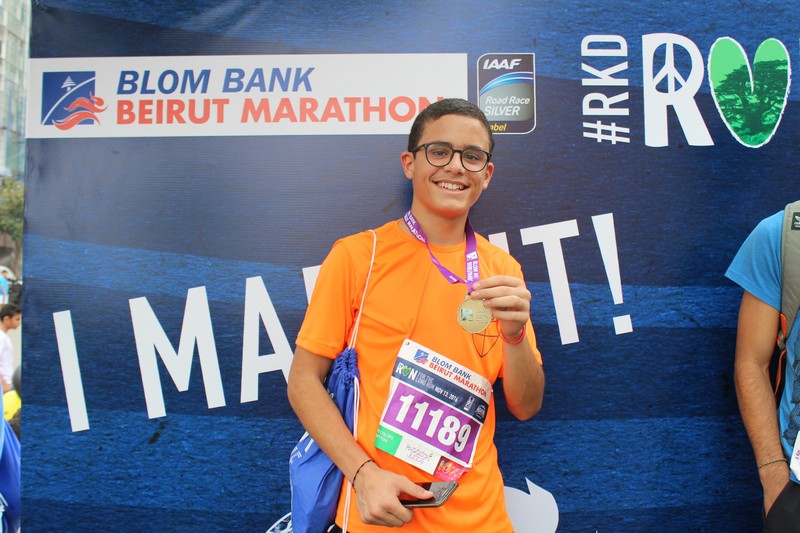 BLOM BANK Photobooth at the BLOM BANK Beirut Marathon
